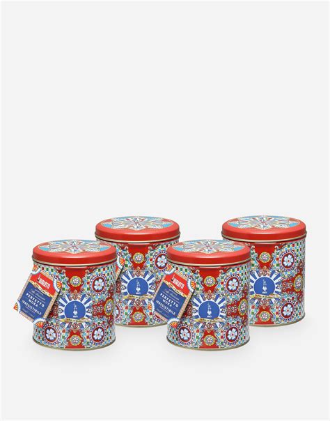 bialetti dolce gabbana tin canisters.